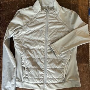 Southern Tide Mixed Media Full Zip Athletic Jacket